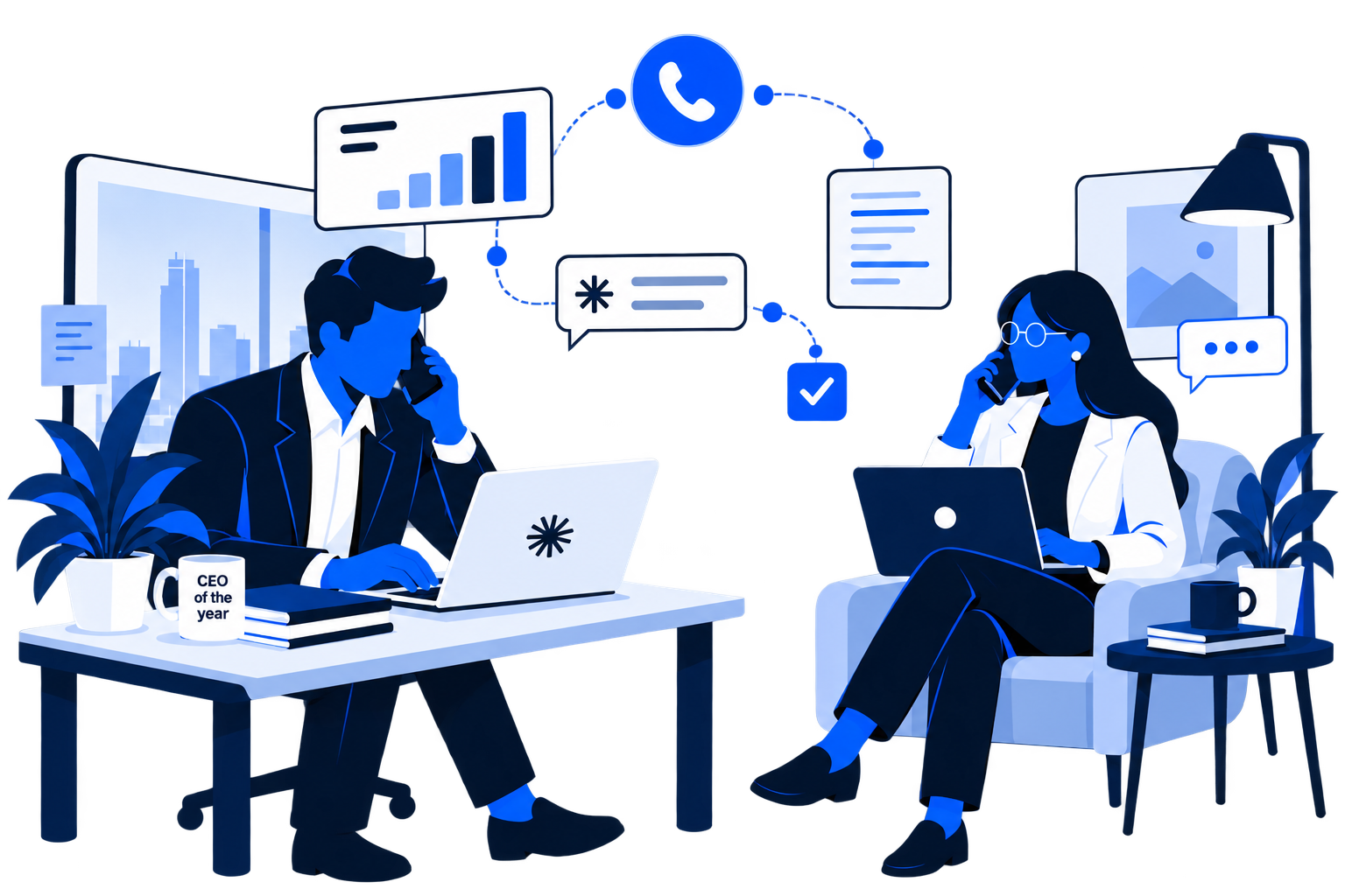 Ongoing support through calls, shared information and practical follow-up.
